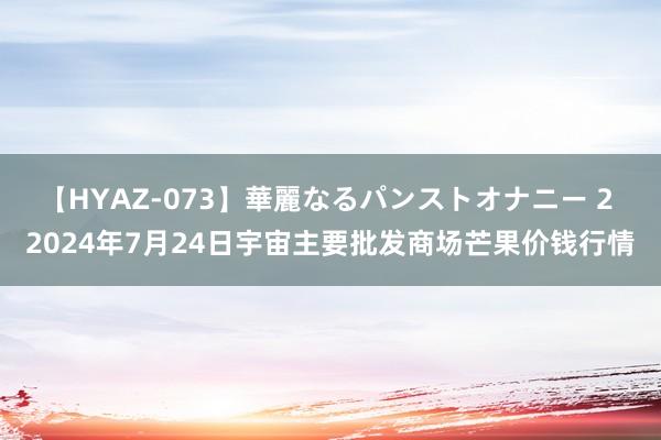 【HYAZ-073】華麗なるパンストオナニー 2 2024年7月24日宇宙主要批发商场芒果价钱行情