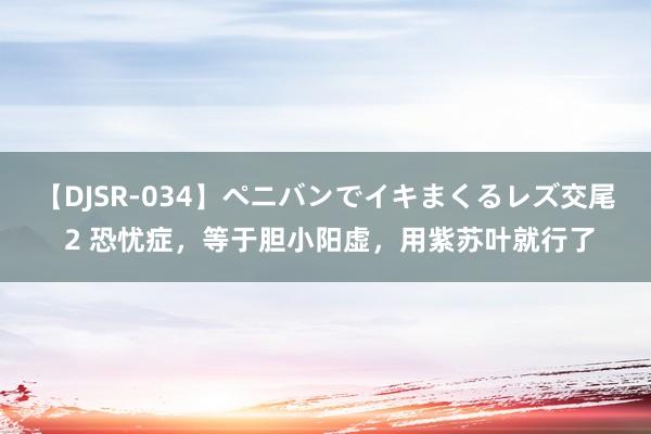 【DJSR-034】ペニバンでイキまくるレズ交尾 2 恐忧症，等于胆小阳虚，用紫苏叶就行了