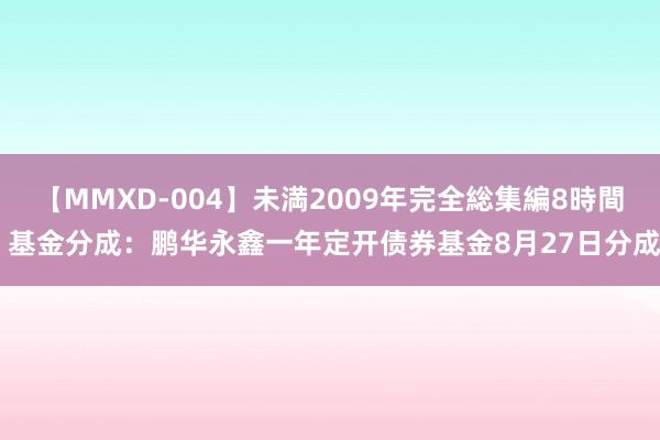 【MMXD-004】未満2009年完全総集編8時間 基金分成：鹏华永鑫一年定开债券基金8月27日分成